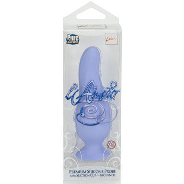 California Exotic LAmour Beginner, голубая - Дугообразная анальная пробка - купить в секс шопе California Exotic LAmour Beginner, голубая - Дугообразная анальная пробка - купить в секс шопе