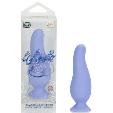 California Exotic LAmour Beginner, голубая, Дугообразная анальная пробка California Exotic LAmour Beginner, голубая, Дугообразная анальная пробка