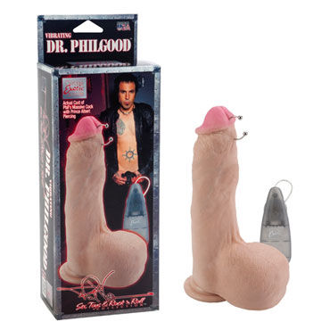 California Exotic Phil Varone Dr. Philgood Vibrating, Вибратор, реалистичная копия California Exotic Phil Varone Dr. Philgood Vibrating, Вибратор, реалистичная копия