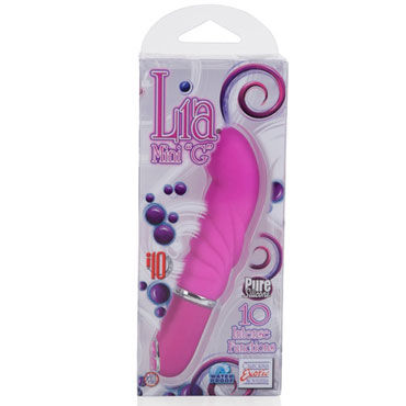 California Exotic Lia Mini G, розовый - Рельефный минивибратор - купить в секс шопе California Exotic Lia Mini G, розовый - Рельефный минивибратор - купить в секс шопе