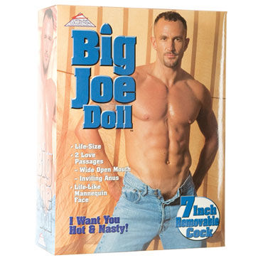 California Exotic Big Joe Doll, Секс-кукла мужчина California Exotic Big Joe Doll, Секс-кукла мужчина