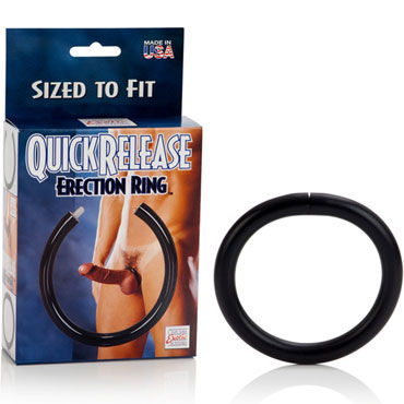California Exotic Quick Release Erection Ring, Рассоединяющееся эрекционное кольцо California Exotic Quick Release Erection Ring, Рассоединяющееся эрекционное кольцо