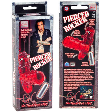California Exotic Phil Varone Pierced Rocker - Вибронасадка с клиторальным стимулятором - купить в секс шопе California Exotic Phil Varone Pierced Rocker - Вибронасадка с клиторальным стимулятором - купить в секс шопе