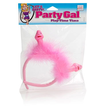 California Exotic Party Gal Play Time Tiara - Ободок на голову - купить в секс шопе California Exotic Party Gal Play Time Tiara - Ободок на голову - купить в секс шопе