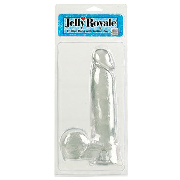 California Exotic Dongs with Suction Cup 18см, прозрачный - Фаллоимитатор на присоске - купить в секс шопе California Exotic Dongs with Suction Cup 18см, прозрачный - Фаллоимитатор на присоске - купить в секс шопе