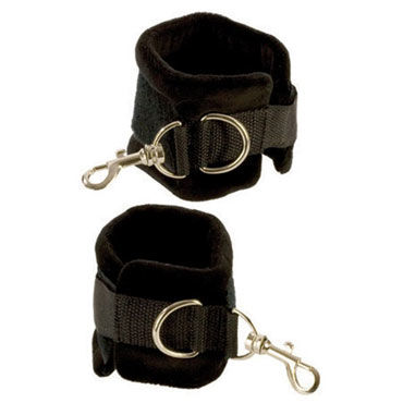 California Exotic Plushy Gear Wrist Cuffs - фото, отзывы California Exotic Plushy Gear Wrist Cuffs - фото, отзывы