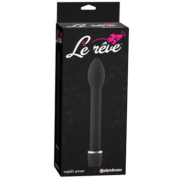 Pipedream Le Reve Cupids Arrow, черный, Супертонкий вибратор Pipedream Le Reve Cupids Arrow, черный, Супертонкий вибратор