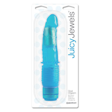 Pipedream Juicy Jewels Opal Orgasm, Супермягкий вибратор реалистичной формы Pipedream Juicy Jewels Opal Orgasm, Супермягкий вибратор реалистичной формы