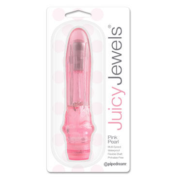 Pipedream Juicy Jewels Pink Pearl, Супермягкий вибратор Pipedream Juicy Jewels Pink Pearl, Супермягкий вибратор