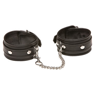 X-Play Love Chain Ankle Cuffs, черные - фото, отзывы X-Play Love Chain Ankle Cuffs, черные - фото, отзывы
