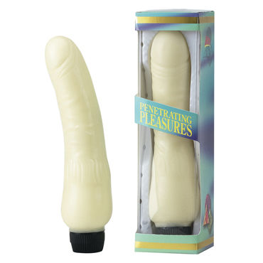 Seven Creations Penetrating Pleasures Fluor, Вибратор реалистичной формы Seven Creations Penetrating Pleasures Fluor, Вибратор реалистичной формы
