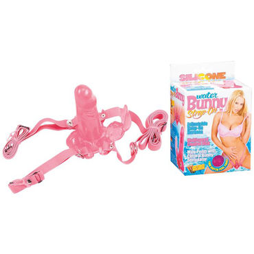 Seven Creations Waterbunny, Вибрирующий кролик на ремешках Seven Creations Waterbunny, Вибрирующий кролик на ремешках