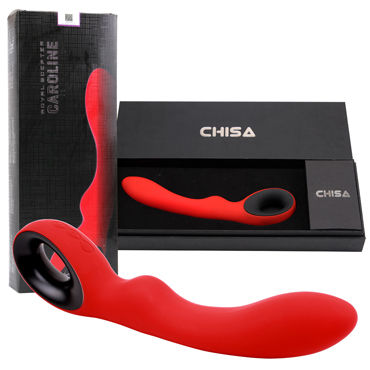Chisa вибростимулятор, красный, Изящной формы Chisa вибростимулятор, красный, Изящной формы