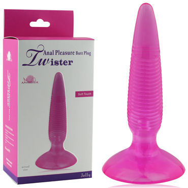 Howells Twister, фиолетовый, Пробка для анальной стимуляции Howells Twister, фиолетовый, Пробка для анальной стимуляции