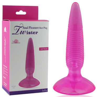 Howells Twister, розовый, Пробка для анальной стимуляции Howells Twister, розовый, Пробка для анальной стимуляции