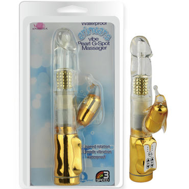 Howells Dolphin Vibe Gold, Стильный многофункциональный вибратор Howells Dolphin Vibe Gold, Стильный многофункциональный вибратор