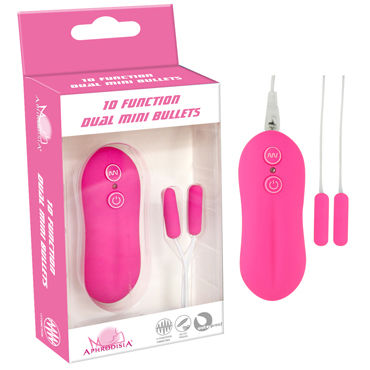 Howells Dual Mini Bullet, розовый, Две мини-вибропули Howells Dual Mini Bullet, розовый, Две мини-вибропули