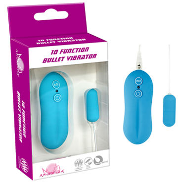 Howells Bullet, голубой, Стильная вибропуля с пультом управления Howells Bullet, голубой, Стильная вибропуля с пультом управления
