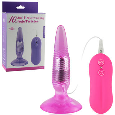 Howells Twister, розовый, Вибратор для анальной стимуляции Howells Twister, розовый, Вибратор для анальной стимуляции