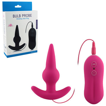 Howells Bulb Probe, розовый, Анальный вибратор эргономичной формы Howells Bulb Probe, розовый, Анальный вибратор эргономичной формы