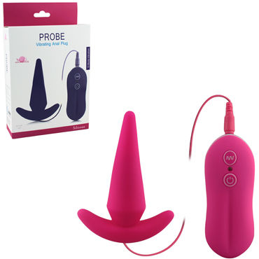 Howells Probe, розовый, Конусообразный анальный вибратор Howells Probe, розовый, Конусообразный анальный вибратор