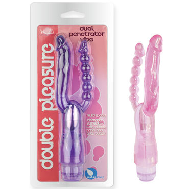 Howells Dual Panetrator Vibrator, фиолетовый, Вибратор для анально-вагинальной стимуляции Howells Dual Panetrator Vibrator, фиолетовый, Вибратор для анально-вагинальной стимуляции