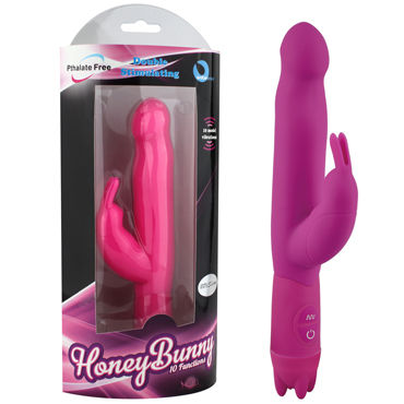 Howells Honey Bunny, фиолетовый, Вибратор со стимулятором клитора Howells Honey Bunny, фиолетовый, Вибратор со стимулятором клитора