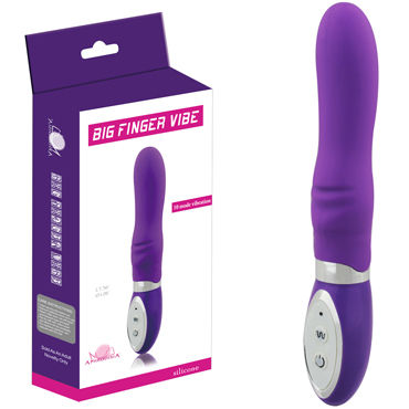 Howells Big Finger Vibe, фиолетовый, Стильный силиконовый вибратор Howells Big Finger Vibe, фиолетовый, Стильный силиконовый вибратор