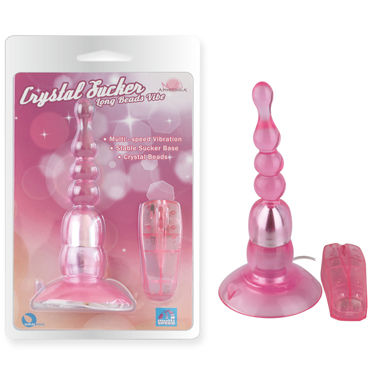Howells Sucker Beads Vibe, фиолетовый, Анальный вибратор с пультом ДУ Howells Sucker Beads Vibe, фиолетовый, Анальный вибратор с пультом ДУ