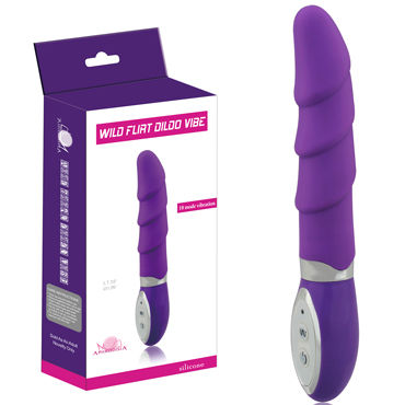 Howells Wild Flirt Dildo Vibe, фиолетовый, Многоскоростной вибростимулятор Howells Wild Flirt Dildo Vibe, фиолетовый, Многоскоростной вибростимулятор