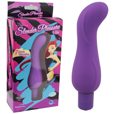 Howells Pleasure Vibe, фиолетовый, Вибростимулятор изогнутой формы Howells Pleasure Vibe, фиолетовый, Вибростимулятор изогнутой формы