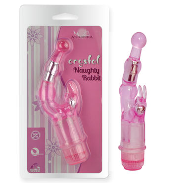 Howells Naughty Rabbit, розовый, Вибратор с клиторальным кроликом Howells Naughty Rabbit, розовый, Вибратор с клиторальным кроликом