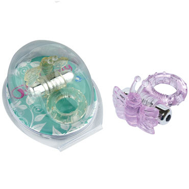 Howells Butterfly Cock Ring, фиолетовый, Виброкольцо с бабочкой Howells Butterfly Cock Ring, фиолетовый, Виброкольцо с бабочкой