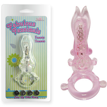 Howells Long Ears Cock Ring, фиолетовый, Эрекционное кольцо с вибро-зайчиком Howells Long Ears Cock Ring, фиолетовый, Эрекционное кольцо с вибро-зайчиком
