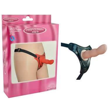 Howells Curved Dong Flesh, Силиконовый фаллос с креплениями Howells Curved Dong Flesh, Силиконовый фаллос с креплениями