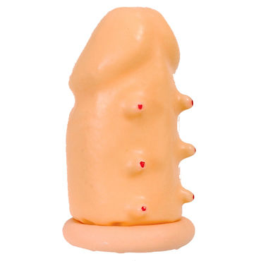 Seven Creations Extension Condom, Удлиняющая насадка с пупырышками Seven Creations Extension Condom, Удлиняющая насадка с пупырышками