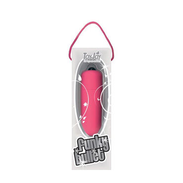 Toy Joy Funky Bullet, розовая, Вибропуля Toy Joy Funky Bullet, розовая, Вибропуля