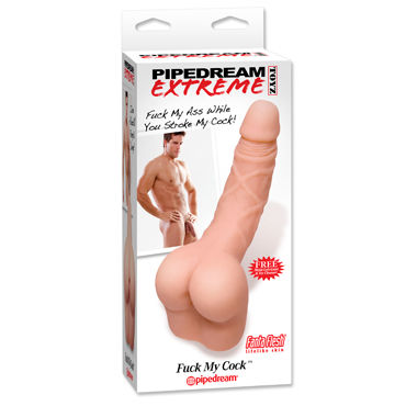 Pipedream Pipedream Extreme Fuck My Cock, Мастурбатор-попка с фаллосом Pipedream Pipedream Extreme Fuck My Cock, Мастурбатор-попка с фаллосом