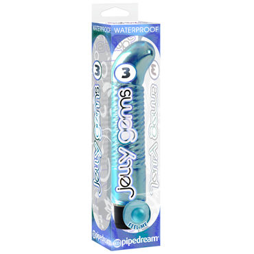 Pipedream Jelly Gems № 3, голубой - фото, отзывы Pipedream Jelly Gems № 3, голубой - фото, отзывы