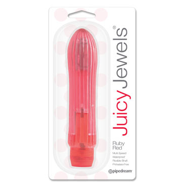 Pipedream Juicy Jewels Ruby Red, Супермягкий вибратор Pipedream Juicy Jewels Ruby Red, Супермягкий вибратор