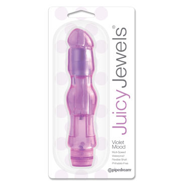Pipedream Juicy Jewels Violet Mood, Рельефный вибратор Pipedream Juicy Jewels Violet Mood, Рельефный вибратор