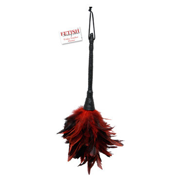 Pipedream Frisky Feather Duster, красная, Перьевая кисточка Pipedream Frisky Feather Duster, красная, Перьевая кисточка