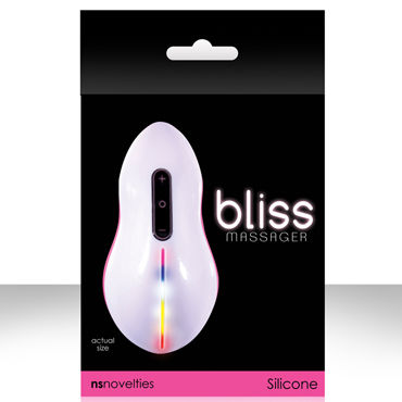 NS Novelties Bliss, белый, Оригинальный вибромассажер NS Novelties Bliss, белый, Оригинальный вибромассажер
