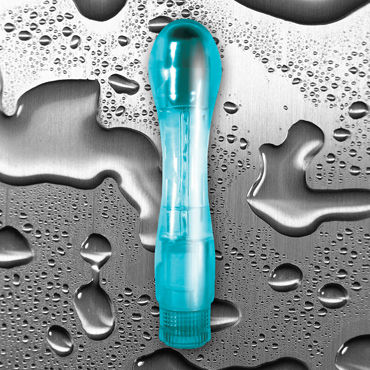 NS Novelties Nouvelle Massager IV, голубой - Вибратор с расширенной головкой - купить в секс шопе NS Novelties Nouvelle Massager IV, голубой - Вибратор с расширенной головкой - купить в секс шопе