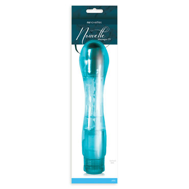 NS Novelties Nouvelle Massager IV, голубой, Вибратор с расширенной головкой NS Novelties Nouvelle Massager IV, голубой, Вибратор с расширенной головкой