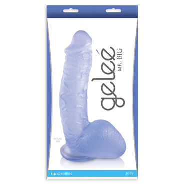 NS Novelties Gelee Mr Big, белый - Фаллоимитатор на присоске - купить в секс шопе NS Novelties Gelee Mr Big, белый - Фаллоимитатор на присоске - купить в секс шопе