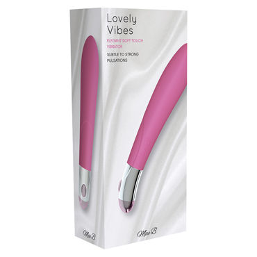 Mae B Lovely Vibes Elegant, розовый - Вибратор с расширенной головкой - купить в секс шопе Mae B Lovely Vibes Elegant, розовый - Вибратор с расширенной головкой - купить в секс шопе