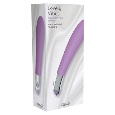 Mae B Lovely Vibes Elegant, фиолетовый - Вибратор с расширенной головкой - купить в секс шопе Mae B Lovely Vibes Elegant, фиолетовый - Вибратор с расширенной головкой - купить в секс шопе