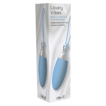 Mae B Lovely Vibes Stimulator, голубой - Вибростимулятор, 7 режимов вибрации и пульсации - купить в секс шопе Mae B Lovely Vibes Stimulator, голубой - Вибростимулятор, 7 режимов вибрации и пульсации - купить в секс шопе
