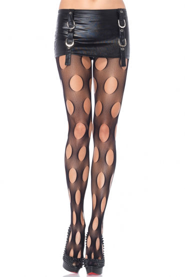 Leg Avenue Net Pothole, Kолготки с игривыми вырезами Leg Avenue Net Pothole, Kолготки с игривыми вырезами